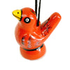 Red Cardinal Water Whistle - Set of 4 -W004R
